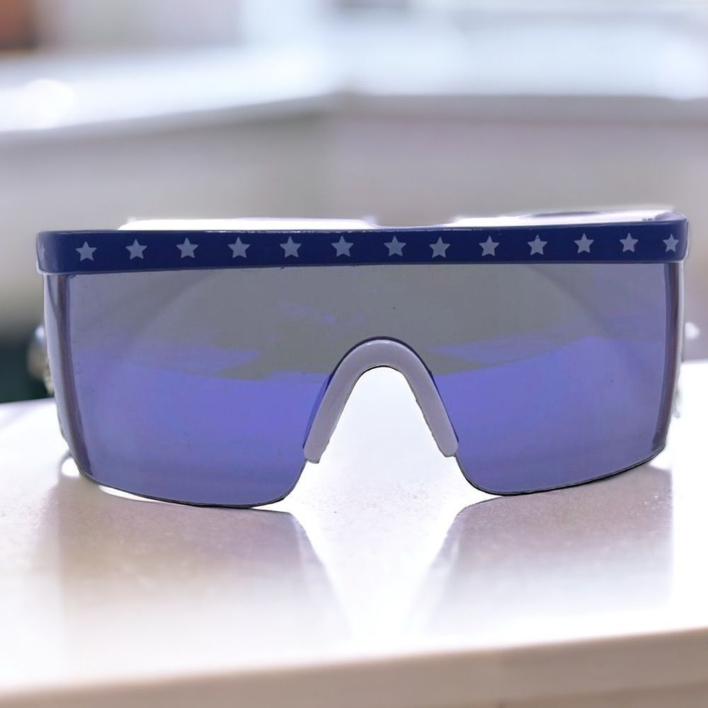 Tipsy Elves Stars and Stripes Shield Sunglasses